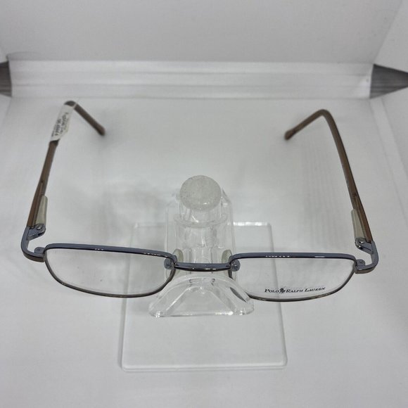 NWT Ralph Lauren Polo Prep 380 0P1T Youth Eyeglass Frame  42-17-125 Bronze Blue main image 5